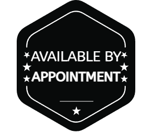 available by appointment badge
